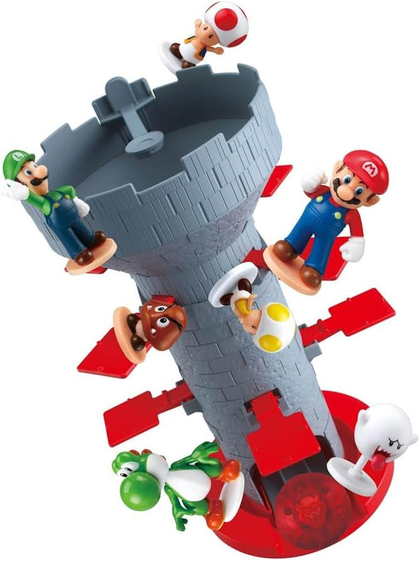 EPOCH Games - Super Mario Blow Up Shaky Tower Tabletop Game