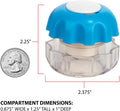 EZY DOSE Crush Pill, Vitamins, Tablets, Crusher and Grinder with Storage Compartment, Kids, Pets, Elderly, Effortlessly Crushes Medications into