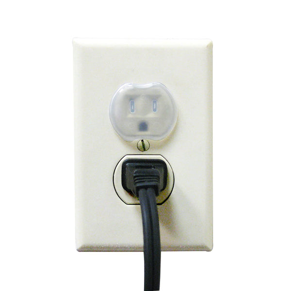 Dreambaby Plastic Baby Safety Outlet Plug Covers - 12 Pack - Outlet Covers Baby Proofing