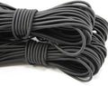 1/8-Inch (3mm) Black Heavy Stretch Round String Elastic Cord (Cut of 10 Yards)