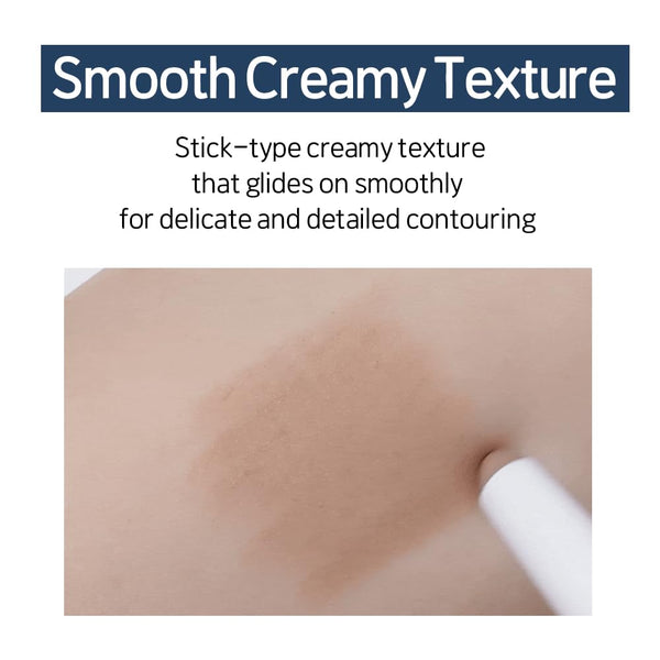 ETUDE Reborn Maker Contour Stick Bronzer - Cool Toned | Naturally Sculpting & Define | Creamy Formula for Seamless Blending | Multi-purpose