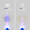 Gamma Ray Computer Blue Light Blocking Gaming Glasses w/Amber Tint and Anti Glare UV Digital Eyestrain 0.00x