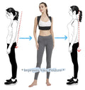 Posture Corrector for Women, 3Rd Gen. Adjustable Back Support with Shoulder Brace, Back Straightener and Pain Relief for Men, Black (Small/Medium)