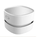 ODISTAR Desktop Vacuum Cleaner, Mini Table dust Sweeper Energy Saving,High Endurance up to 90 mins,Cordless&360º Rotatable Design for