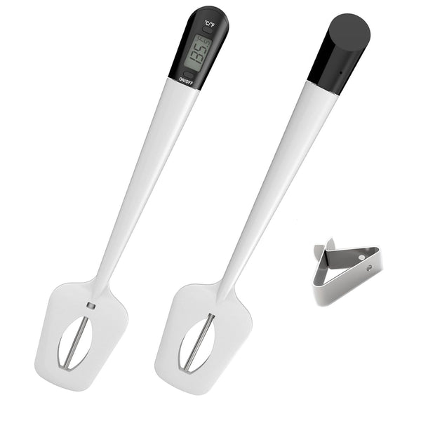 Efeng Digital Meat Thermometer Candy Thermometer Spatula Thermometerwith Pot Clip & 9" Probe â Fast Instant Read Digital Food Thermometer for