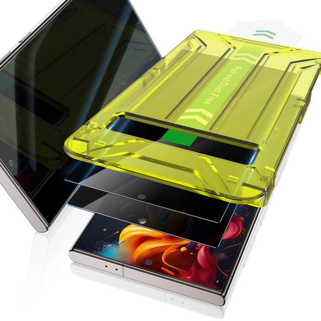 Fotbor for Samsung Galaxy S24 Ultra 28Â° Privacy Screen Protector with [3S Installation Frame], Case Friendly 9H+ Temper
