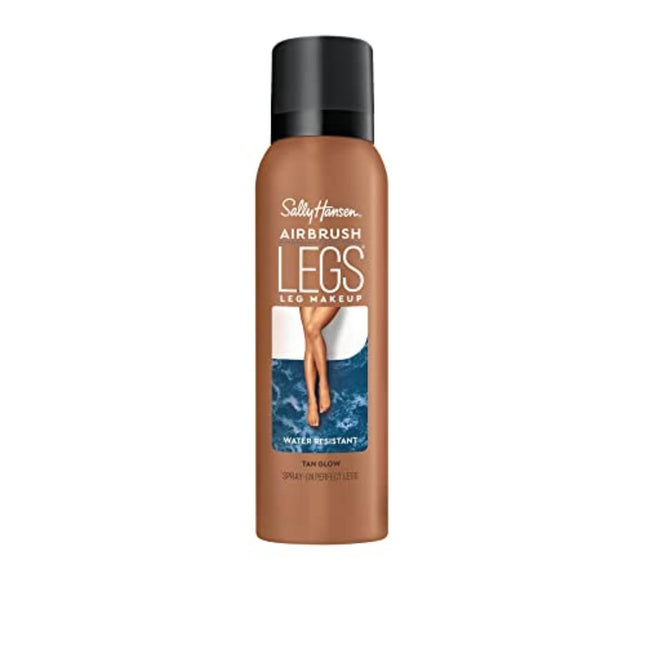 Sally Hansen Airbrush Legs®, Leg Spray-On Makeup, Tan Glow, Easy Application, Fl