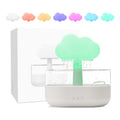 Rain Cloud Humidifier Water Drip, Mushroom Rain Lamp Waterfall, Aromatherapy Essential Oil Rain Diffuser, Raining Cloud Night Light with 7