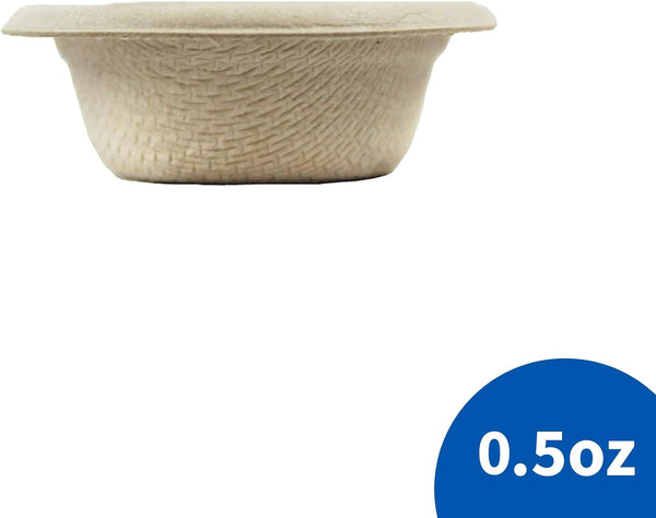 Pangea Small 0.5oz Paper Gecko Food & Water Cups, 100 ct.