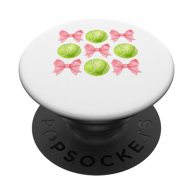 Tennis Mom Sister Tween Teen Girl Girly Pink Bow Preppy Popsockets Standard Popg