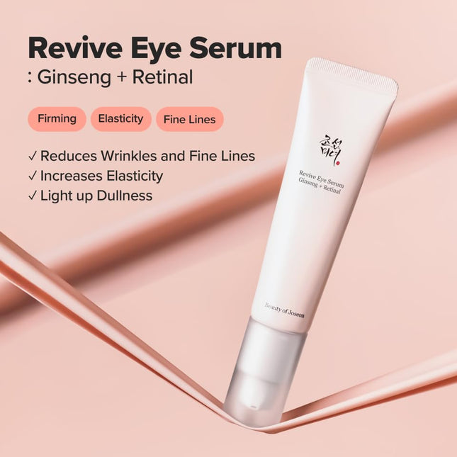 Beauty of Joseon Revive Eye Serum with Retinal Niacinamide Correction for Puffy 