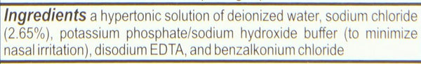 AYR Allergy & Sinus Hypertonic Saline Nasal Mist, White, 1.69 Fl Oz