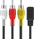 1080p HDMI to Male AV/S Video Adapter S-Video,HDMI2AV+S CVBS Video Converter, HDMI to Male AV&S Video RCA HDMI2AV Converter 1080P HD Video