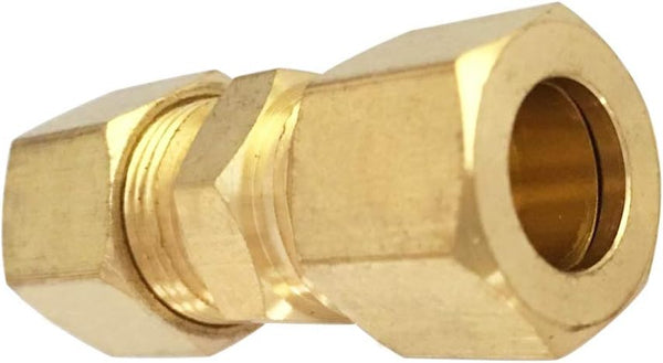1/8" Compression Union Brass Tube Fitting, 1/8" OD x 1/8" OD, 5pcs 5 1/8" x 1/8" Tube OD
