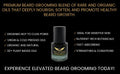 FULL OF GRACE Premium Beard Oil, Organic And Natural, With 22 Ingredients Including Argan, Jojoba, Abyssinian To Condition, Hydrate Beard And