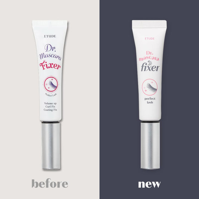 ETUDE Dr. Mascara Fixer for Perfect Lash (6G) | Long-Lasting Smudge-Proof Mascar