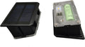 GOODFOEVER 2 Pack Solar Lights for Outdoor Fence and Wall: Replacement Top, Waterproof