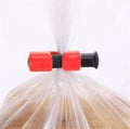 10 Pcs Bag Clips, Squeeze and Lock Bread Bag Clips for Food Storage 5 Red&5 Blue