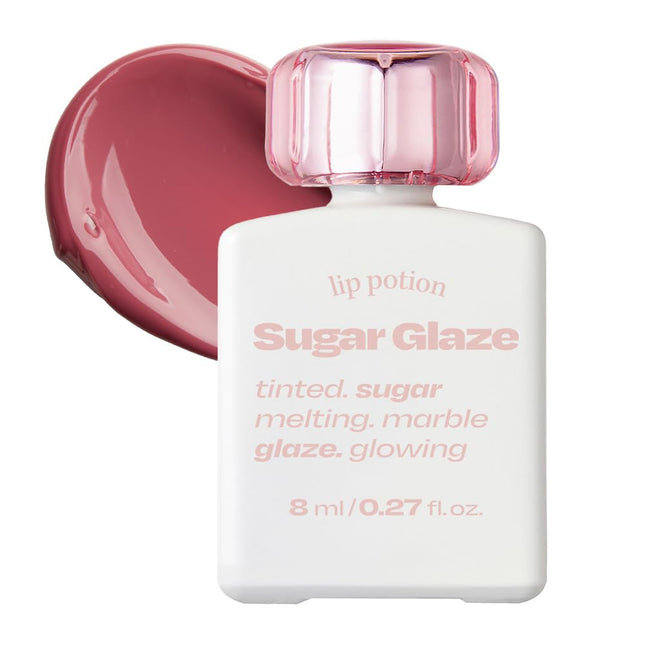 Lip Potion Sugar Glaze Tint | K-Beauty High-Shine & Long-Lasting Lip Tint | Hydr