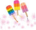 3pcs Bath Flower for Infants Elastic Hair Ties Bathing Accessories Body Shower Sponge Shower Sponge for Body Loofah Popsicle Ice Cream Wooden