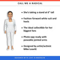 FCTRY Alexandria Ocasio-Cortez Real Life Political Action Figure: US Female Representative AOC Collectible Figurine Perfect for Collectors, Gag