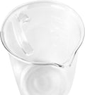 QWORK Beaker with Handle, 1000ml/33.81oz, Measuring Cup, Borosilicate Glass, Beaker Mug with Pouring Spout, 2 Pack