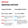 BEI CAI Tea Bags Sampler Assortment Box (50 Count) 10 Different Flavors,Perfect Variety Individually Wrapped Tea Bag,Perfect for Hotels, Offices,