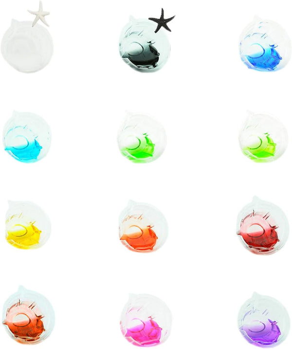 12 Colors Epoxy Resin Color Dye Colorant Liquid Epoxy Resin Pigment,10ml Each,Translucent 12 Colors Vivid