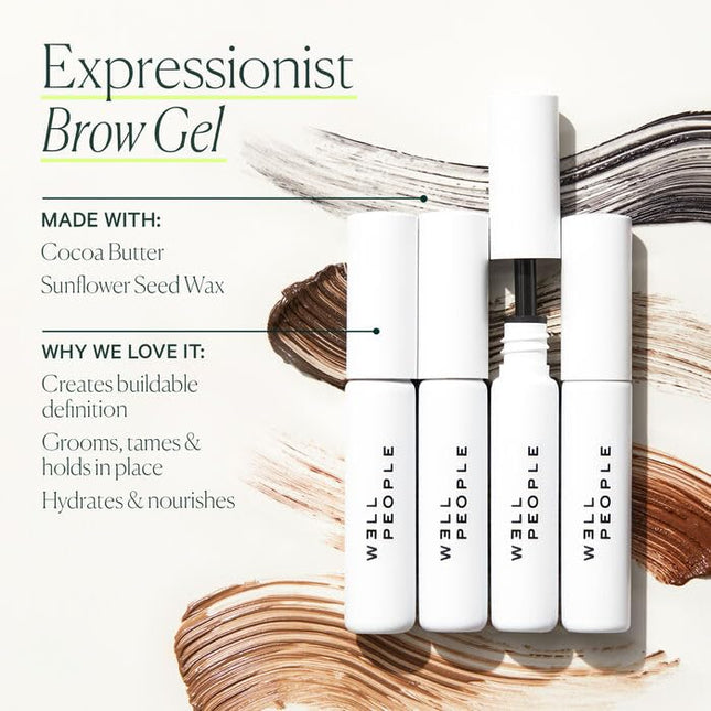 Well People Expressionist Brow Gel, Conditioning Gel for Thickening & Filling in
