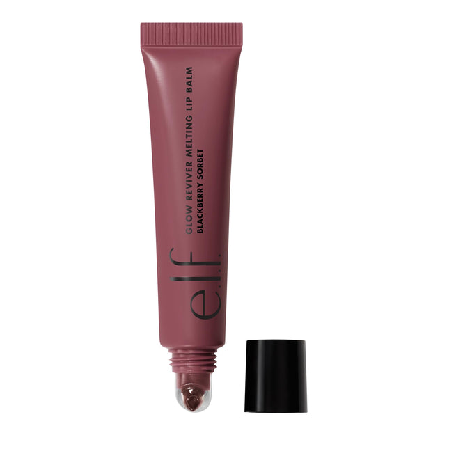 E.L.F. Glow Reviver Melting Lip Balm, Hydrating Tinted Lip Balm for a Glossy Fin