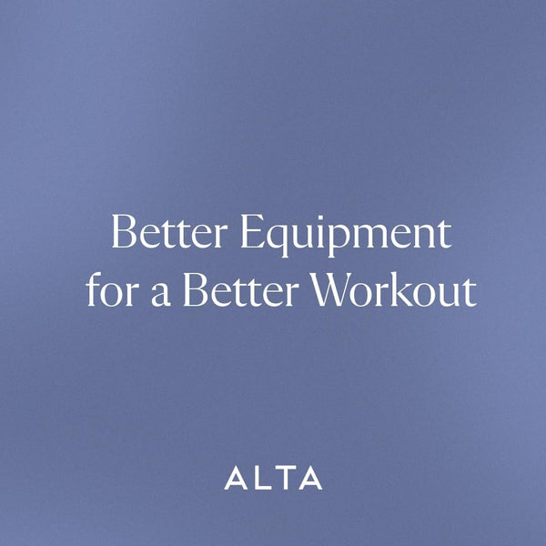 ALTA Resistance Tube Bands for Women - Full Kit Resistance Bands for Working Out with Handles, Ankle Straps, Door Anchor – Home Workout Bands for