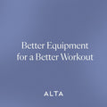 ALTA Booty Bands for Women - Premium Non-Slip Fabric Resistance Bands for Working Out - Cloth Resistance Bands for Legs, Fabric Exercise Bands,
