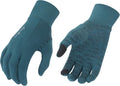 Eddie Bauer Men's Midweight Glove, Black, X-Large Small Grid Fleece (Dark Teal)