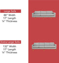 LAMINET Deluxe Extra Thick Sagging Furniture Cushion Support Insert| Seat Saver| New and Improved| Extend the Life of Your Sofa| 60% Thicker -