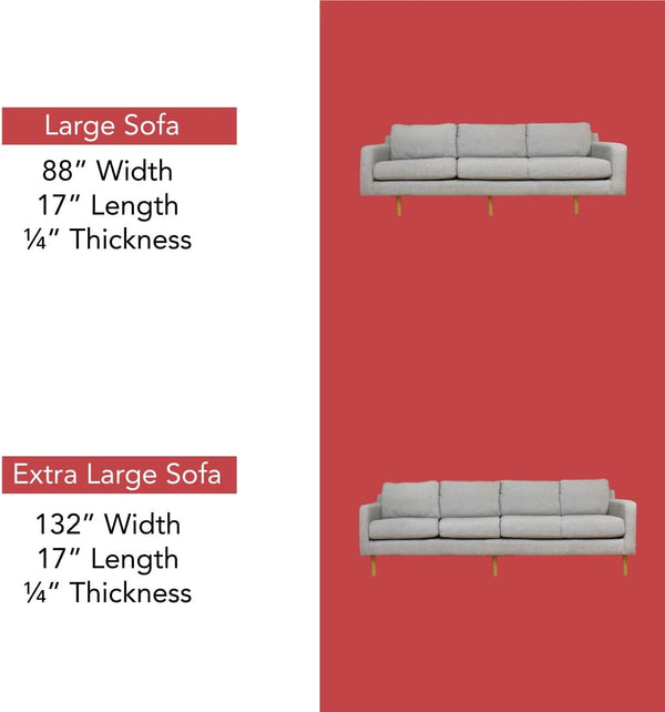 LAMINET Deluxe Extra Thick Sagging Furniture Cushion Support Insert| Seat Saver| New and Improved| Extend the Life of Your Sofa| 60% Thicker -