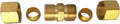 1/8" Compression Union Brass Tube Fitting, 1/8" OD x 1/8" OD, 5pcs 5 1/8" x 1/8" Tube OD