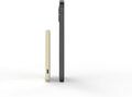 Slim Charge 5000mAh Portable Charger with Built-in USB-C Cable & Magnetic Attachment for iPhone 15/16/17 & Android - Lightweight TSA Approved - Retro