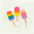 3pcs Bath Flower for Infants Elastic Hair Ties Bathing Accessories Body Shower Sponge Shower Sponge for Body Loofah Popsicle Ice Cream Wooden