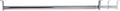 Design House Closet Rod, Adjustable, 27-Inches to 48-Inches, Steel Construction, Polished Chrome, 2.75 in. D x 42.0 In. L, 206045 Polished Chrome 48"