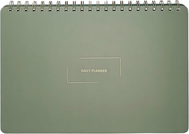 Undated Daily Planner | 8.25Ã¢ÂÂ X 11.75Ã¢ÂÂ Work To-Do Notebook | ADHD Acad