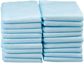 Premium Protection Chucks Disposable Underpads, Super Absorbent Protective Bed Pads for Seniors, Pkg of 18, by Easy Comforts Deluxe