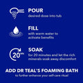 Dr Teal's Epsom Salt Magnesium Soak, Lavender, Eucalyptus & Wellness Trio, 3 lbs (Pack of 3) Lavender, Eucalyptus, and Rosemary 48 Ounce (Pack of 3)