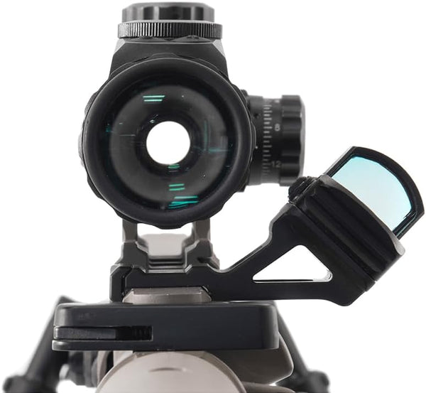 UTG Unisex Adult Picatinny UTG Super Slim Mount RDM20 45 Degree Angle, Degree Angle US, Matte Black