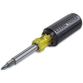 Klein Tools 32500 11-In-1 Screwdriver / Nut Driver Set, 8 Bits (Phillips, Slotted, Torx, Square), 3 Nut Driver Sizes, Cushion Grip Handle