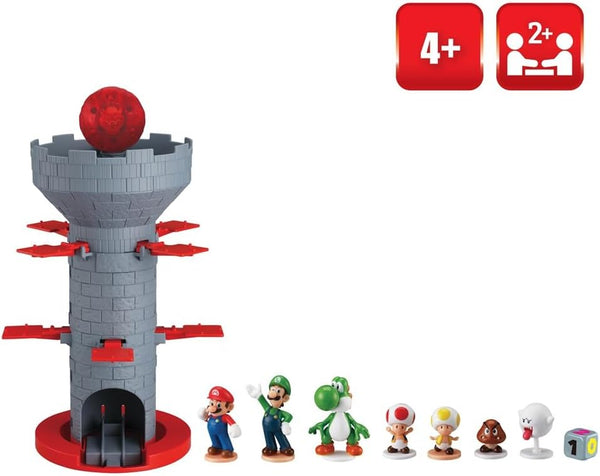 EPOCH Games - Super Mario Blow Up Shaky Tower Tabletop Game