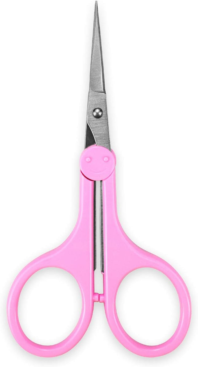 Eyebrow Scissors, Small Scissors for Facial, Nose, Eyebrow, Mustache, and Beard 