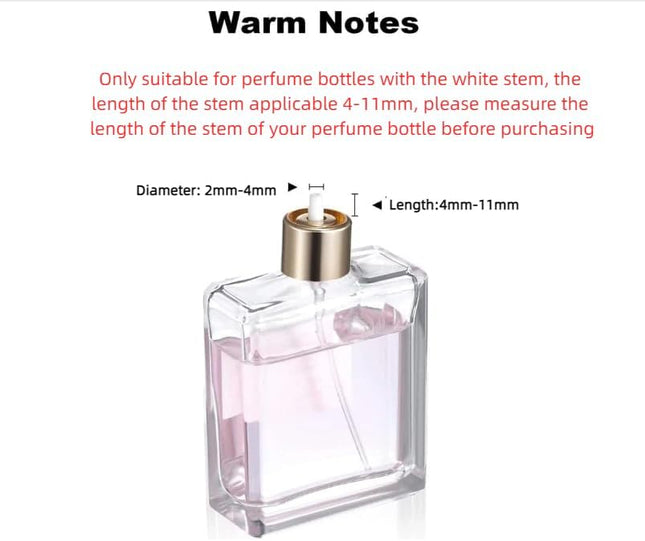 MUB 10Ml Perfume Refill Pump Tools, Perfume Decanter Kit Dispenser with Adapter 