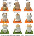 Stone Diffuser Tea-Drinking Animals [ Designed in Japan] Non Electric Passive Diffuser for Essential Oil and Aromatherapy (Ceramic/Clay)