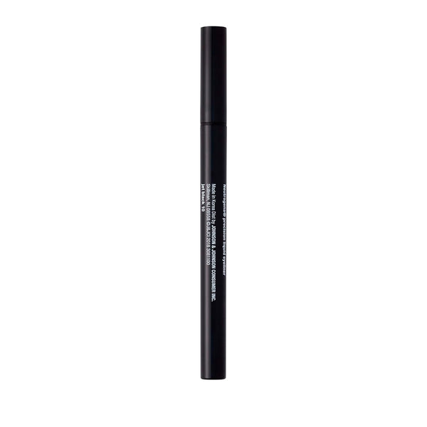 Neutrogena Precision Liquid Eyeliner with Honey & Coconut, Hypoallergenic, Smudge- & Water-Resistant Eyeliner Makeup for Precise Application, Jet