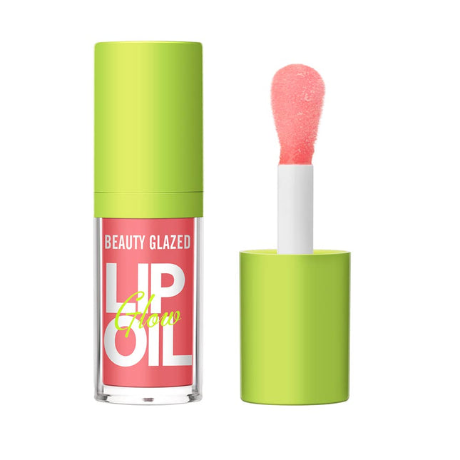 Beauty Glazed Big Brush Head Lip Oil, Ultra-Hydrating & Nourishing, Smooth Gloss